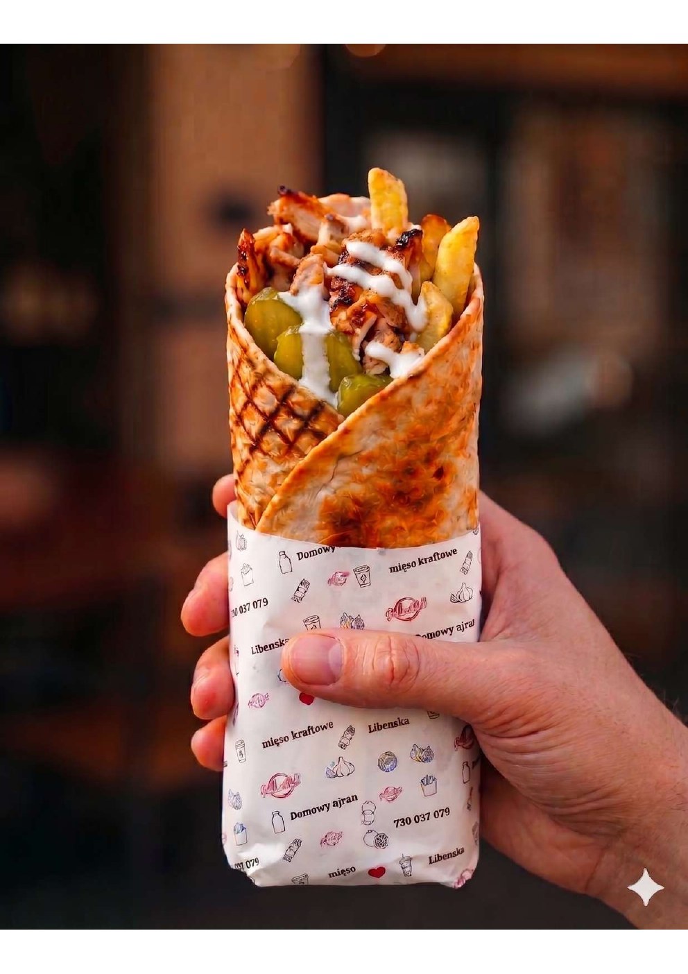 Fresh Grill & Roll shawarma